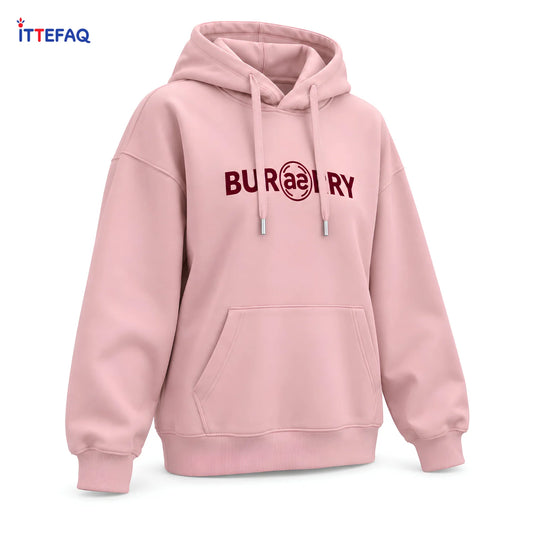 Women’s Graphic Print Pullover Hoodie with Drawstring Hood & Kangaroo Pocket