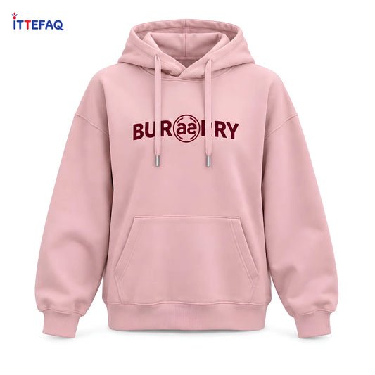 Women’s Graphic Print Pullover Hoodie with Drawstring Hood & Kangaroo Pocket