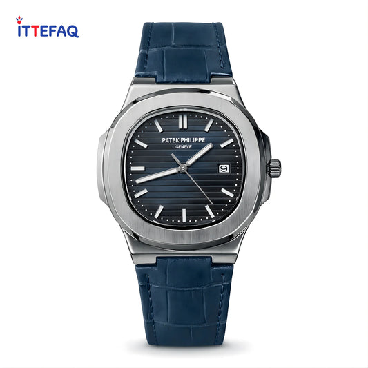 PATEK PHILIPPE Nautilus with Leather Strap