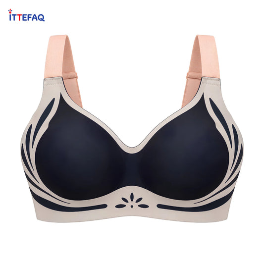 Women’s Supportive Bra with Adjustable Straps & Contoured Cups