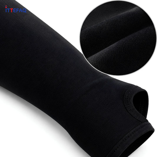 Micro Power Stretch Full Arm Sleeve with Thumb Coverage – Pair