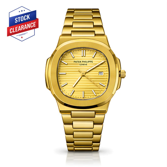 PATEK PHILIPPE Nautilus Golden Stainless Steel Watch