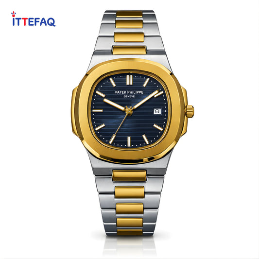 PATEK PHILIPPE Nautilus Two-Tone Stainless Steel Watch