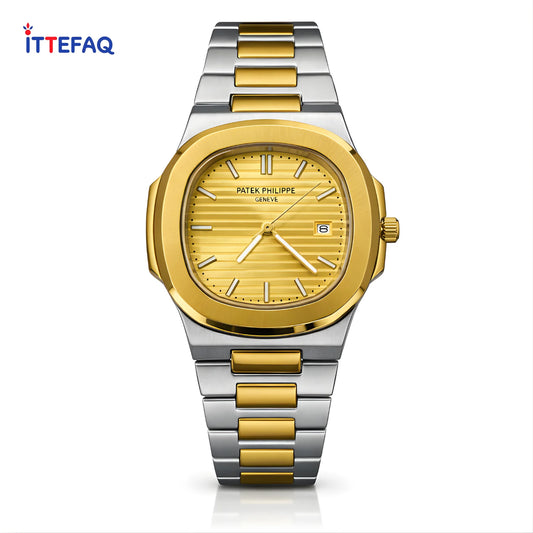 PATEK PHILIPPE Nautilus Two-Tone Stainless Steel Watch