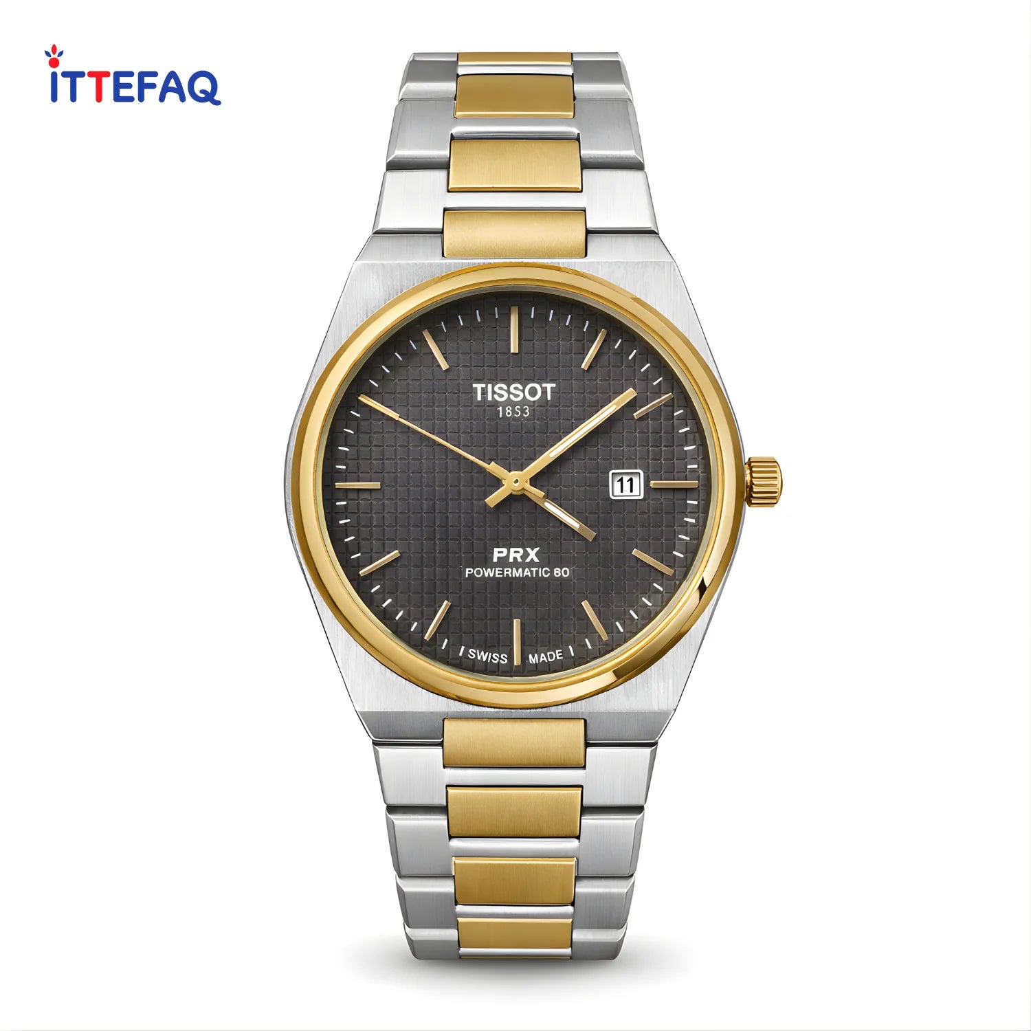 TISSOT PRX Two-Tone Stainless Steel Watch