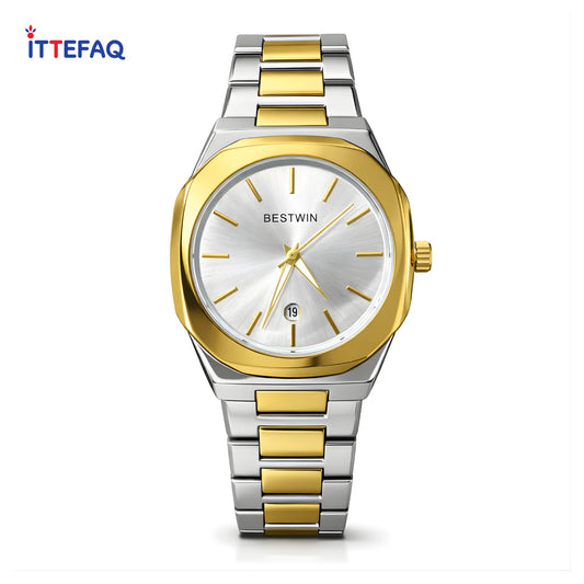 BESTWIN Two-Tone Stainless Steel Watch