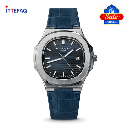 Patek Philippe Nautilus with Leather Strap