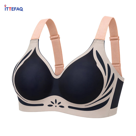 Women’s Supportive Bra with Adjustable Straps & Contoured Cups